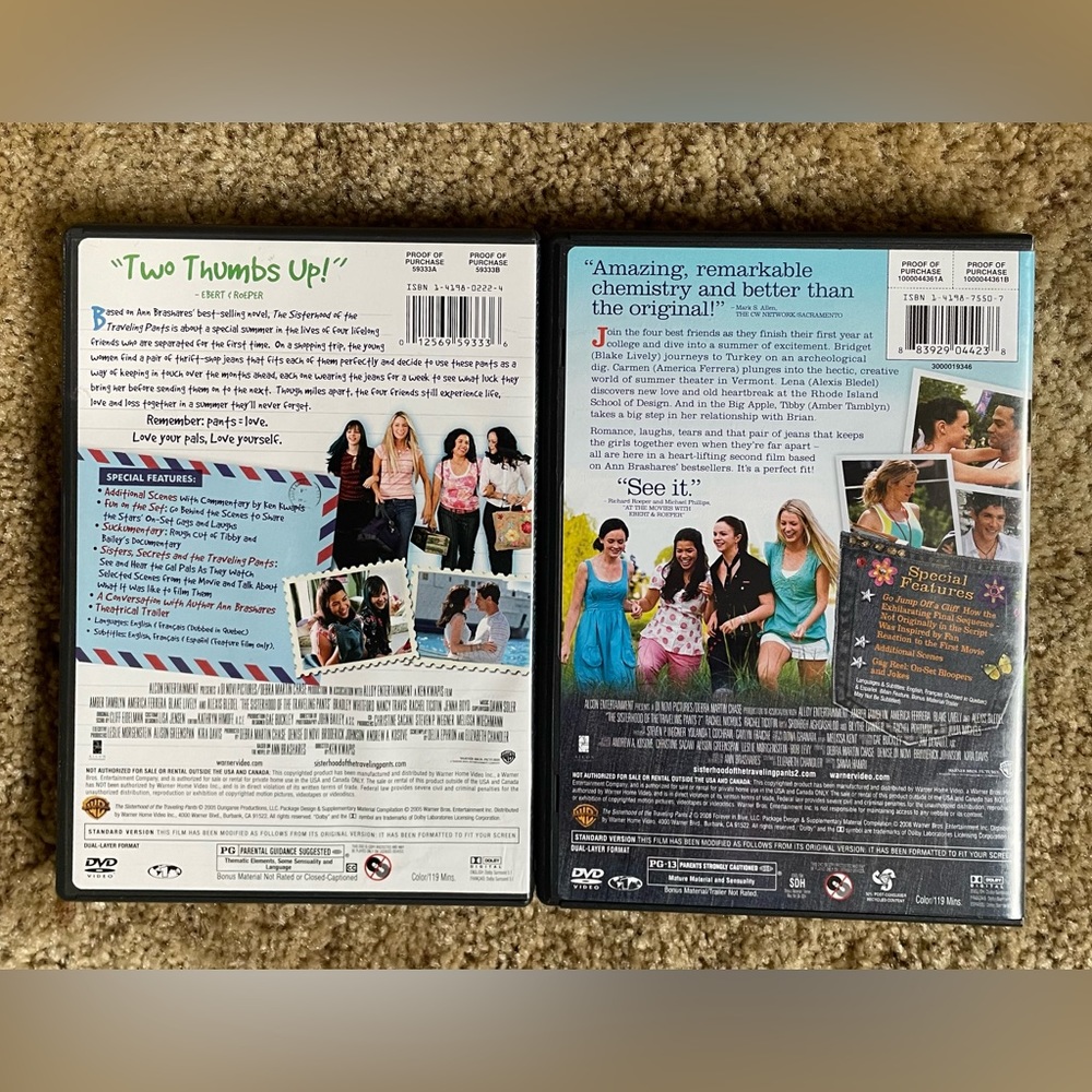 The Sisterhood of the Traveling Pants DVD Bundle - Picture 2 of 2